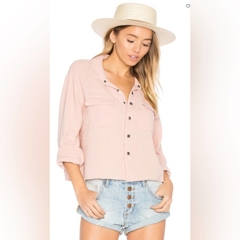 NWT One Teaspoon The Soul Silence Button Down Shirt | Size XXS